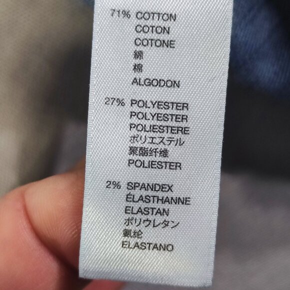 Gap Jeans Leggings skinny stretch women's size 4 / 27R dark washed blue - Picture 6 of 12